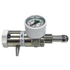 Dial Flow Oxygen Regulator, Bullnose Inlet