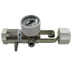 Dial Flow Oxygen Regulator, Pin Index Inlet with 3/8