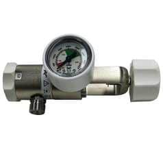 Dial Flow Oxygen Regulator, Pin Index with 3/8 therapy outlet