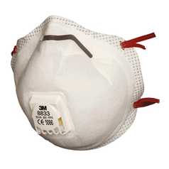 3M 8833 FFP3 Particulate Respirator Mask