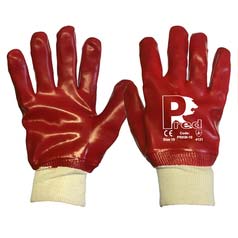 Fully Coated PVC Knitwrist Gloves