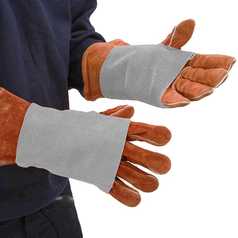 Chrome Glove Protectors C/W Gem Top