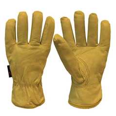 Gold Hide Driver Gloves
