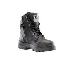 Steel Blue Southern Cross Zip Boots - Black | Industrial Gas | Gas