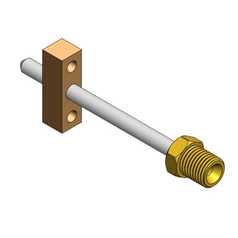 Tube,Powder Port,SG-200 Straight,Assy