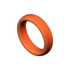 O-Ring 1/4 X 3/8 X 1/16 Ssil-70 Drmtr, Rust