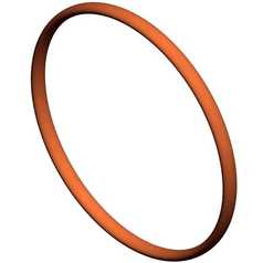 O-Ring 2-1/16x2-1/4x3/32 Ssil-70 Drmtr, Rust