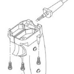 HANDLE,GUN,BP W/ CTRL CABLE, 20 FT