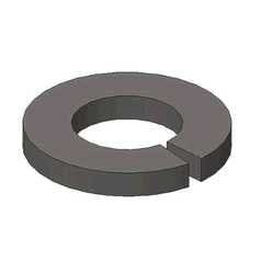WASHER,LOCK,1/4”, SPLIT STEEL, ZINC PLATED