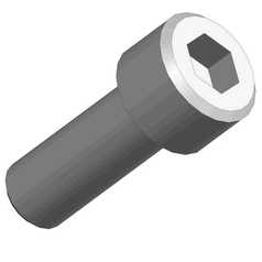 Screw, Shcs, 6-32x3/8 St'l  Same 7000383