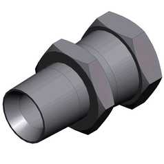 Adapter, Swivel 3/8 Mnpt - 3/8 Fnpt