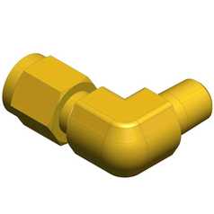 Fitting, Elbow, Brass 1/16npt X 1/8tube