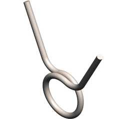 Clamp, Hose, Spring Type, 1/4”, SST