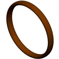 O-Ring, 2-017, 11/16 x 13/16 x 1/16 Viton-75 Drmtr