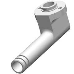 Water Return Tube, 2.5in 5200-B-203-001