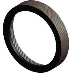 Nut,Knurled,3 In Nut, Stabilizer To Inter