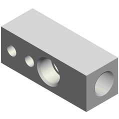 Port, Powder, Elbow, Model 825