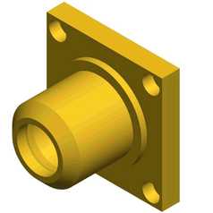 Barrel, Holder, Model 825 JPid, Brazed Assy