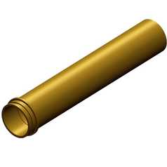 Barrel,Holder,HVOF,Water Cooled,8”