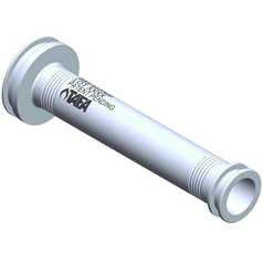 Barrel, 4”, Ribbed OD,11mm ID, Tapered, Aluminum