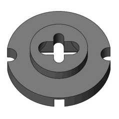 NOZZLE POSITIONER, SHORT CROSS