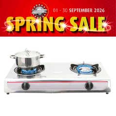 Afrox LPG 2 Burner Hotplate