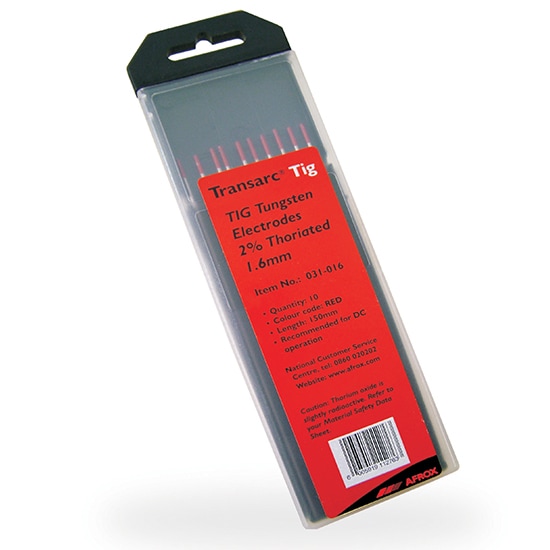 TINK☆TIFFA② Transarc® TIG Tungsten 2% Thoriated (10 Pack) | Home | Afrox eShop