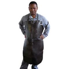Leather Apron With Bib
